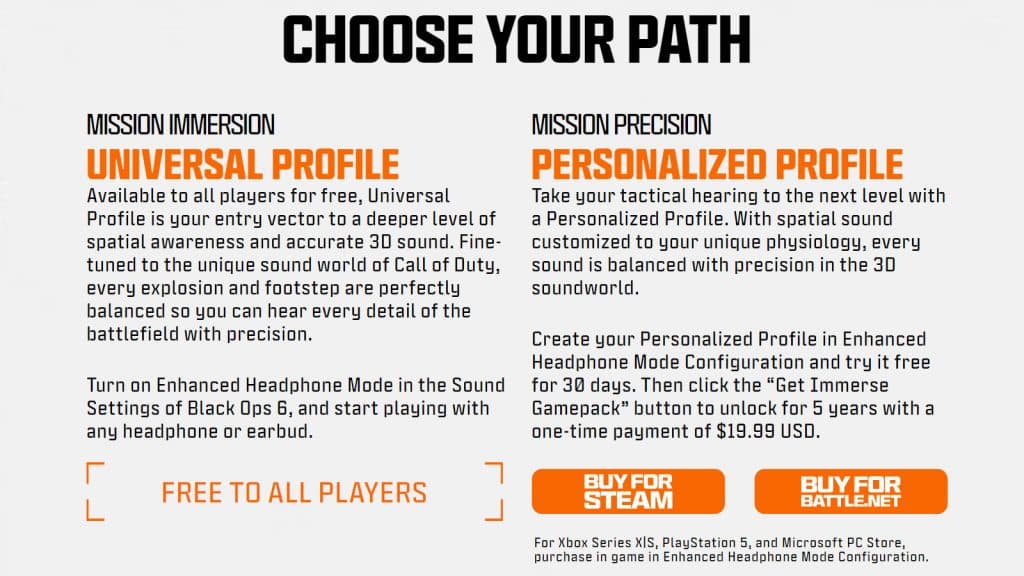 black ops 6 paid audio plan