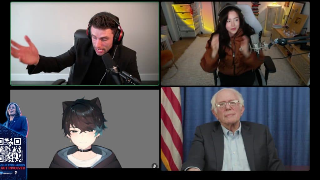 bernie sanders vtuber stream