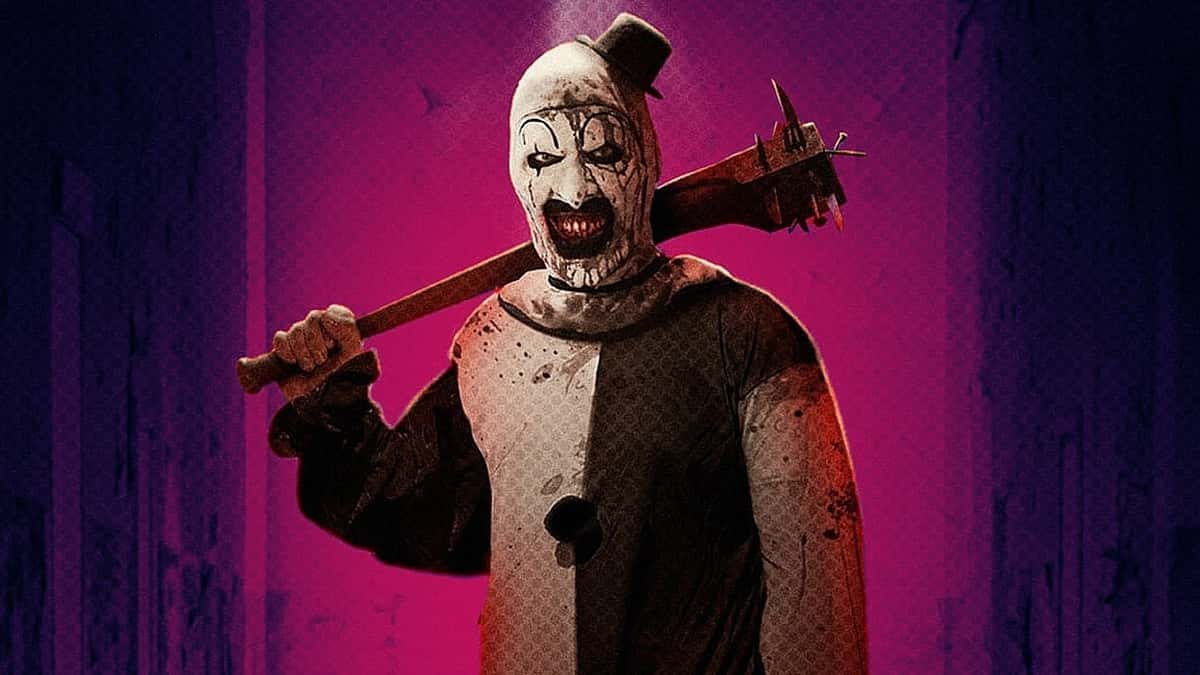 Art the Clown, who'll return in Terrifier 4