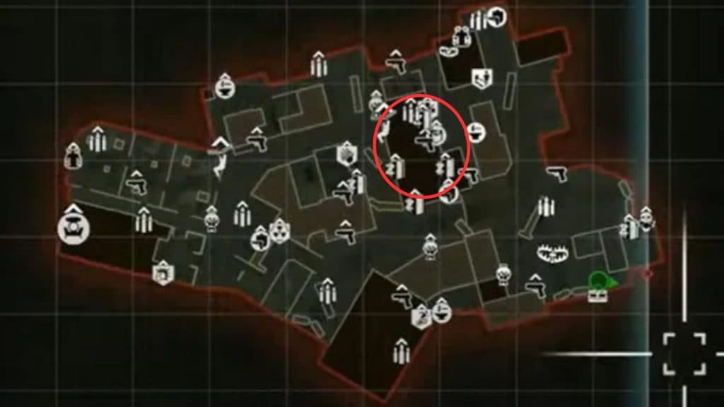 Black Ops 6 zombies Liberty Falls vault location map