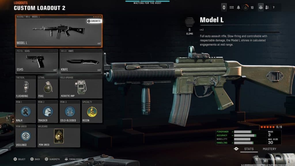 Model L Perks in Black Ops 6