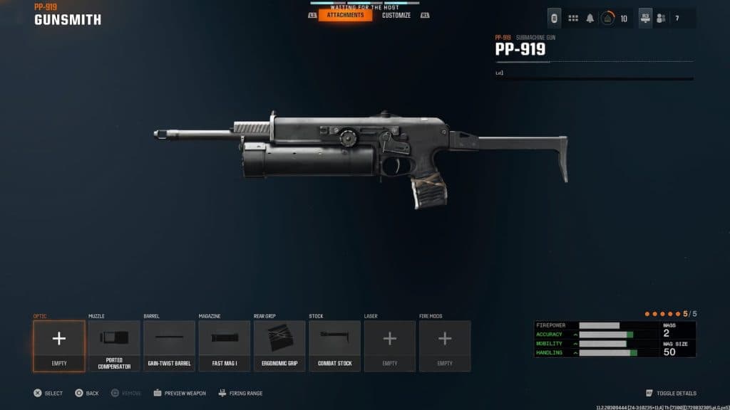 PP-919 in Black Ops 6