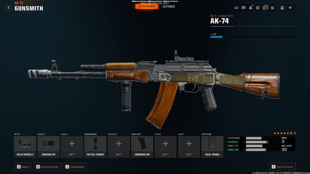 The best AK-74 loadout in Black Ops 6.