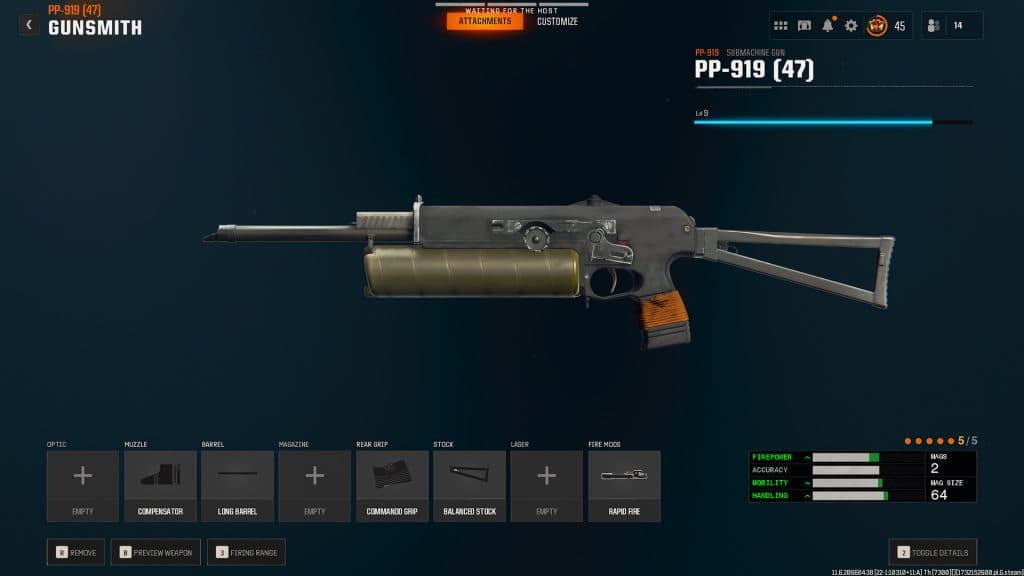 The best PP-919 loadout in Black Ops 6 Season 1.