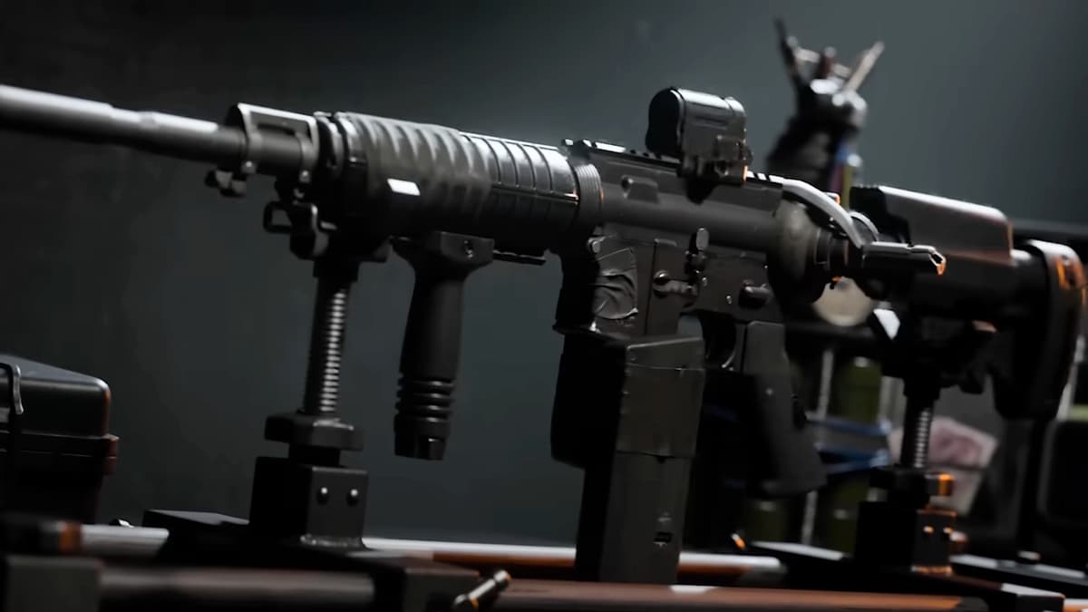 The XM4 assault rifle in Black Ops 6's gunsmith.