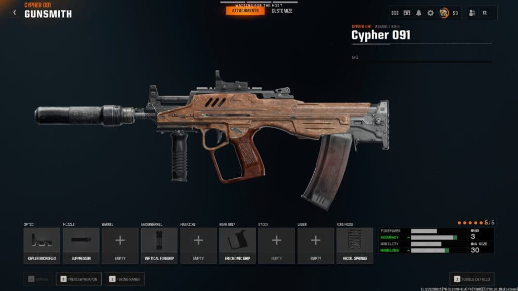 The best Cypher 091 loadout in Call of Duty: Black Ops 6.