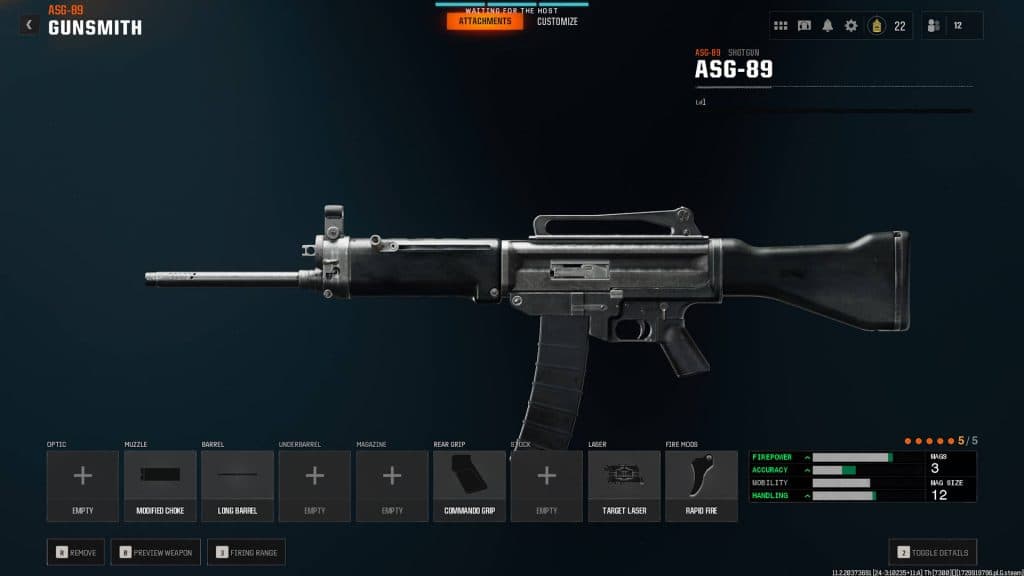 The best ASG-89 build in Black Ops 6.