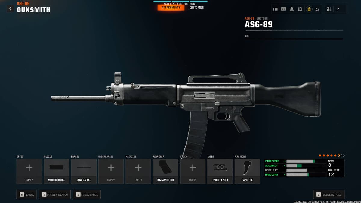 El mejor equipamiento de ASG-89 en Black Ops 6: configuración de clases, accesorios y ventajas