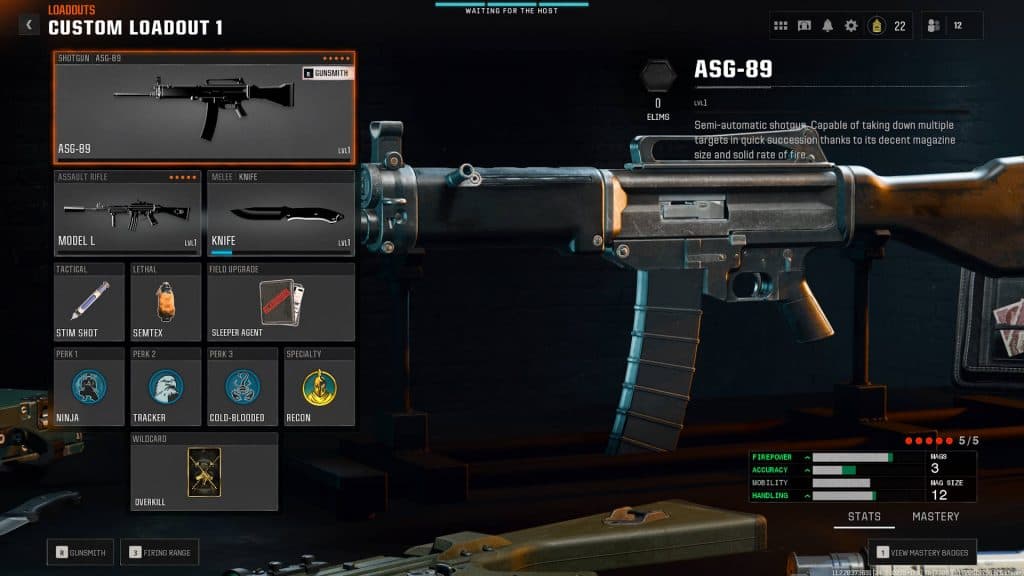 The best ASG-89 class in Black Ops 6, including perks and equipment.