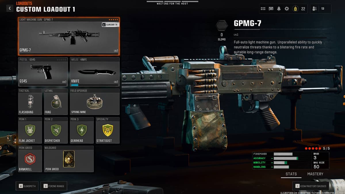 Best GPMG-7 loadout in Black Ops 6: Class setup, attachments, perks