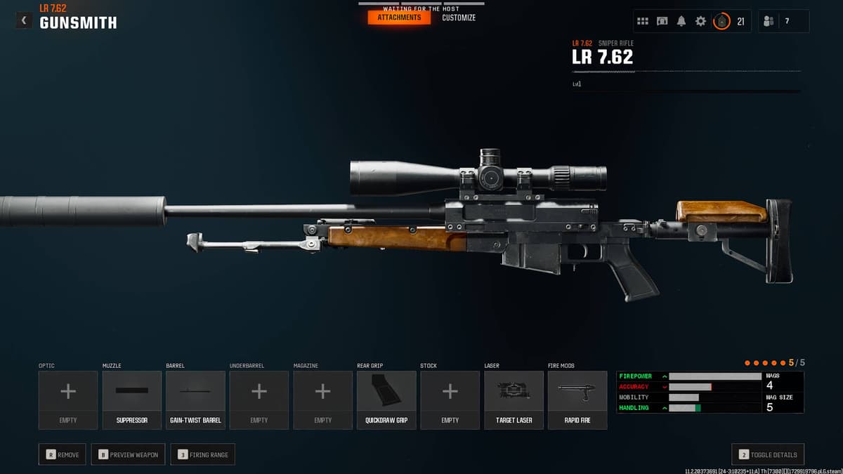 Las mejores configuraciones de rifle de francotirador en Black Ops 6