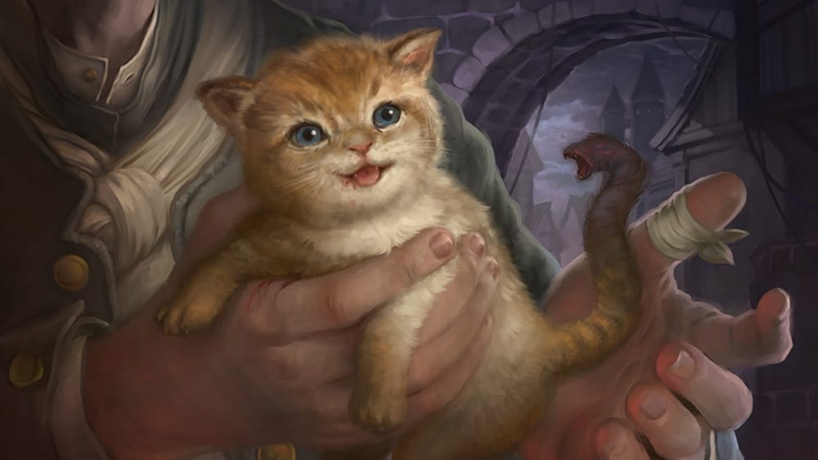 Prévia exclusiva do cartão MTG Foundations: Cat Collector