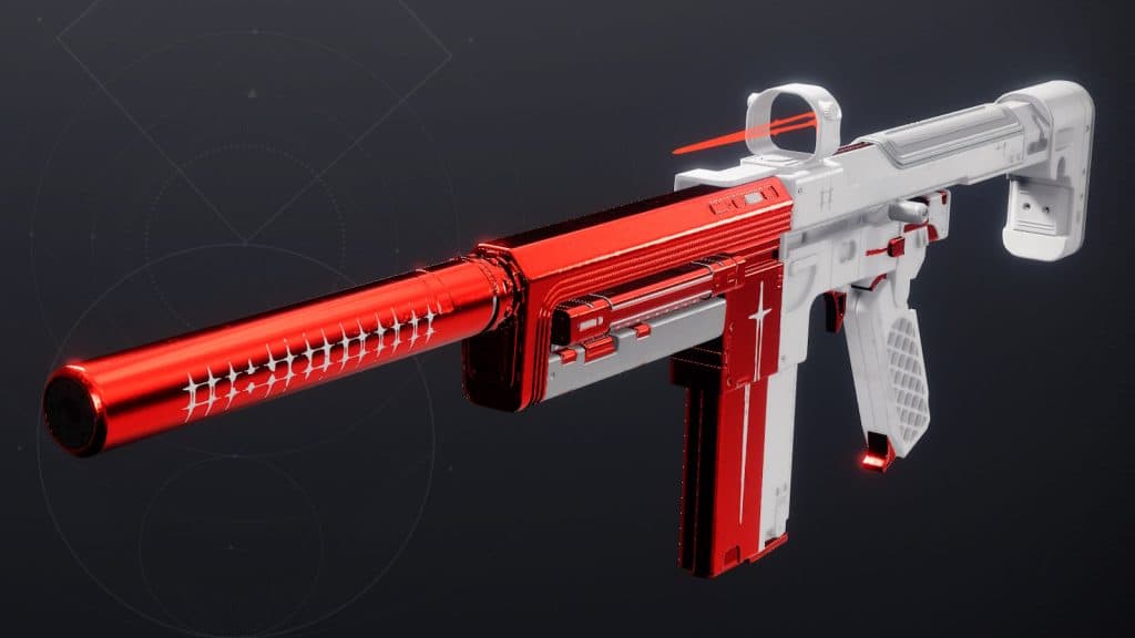 The Riposte auto rifle in Destiny 2.