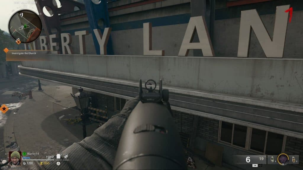 Screenshot of Aetherella statue 6 in Black Ops 6 Zombies