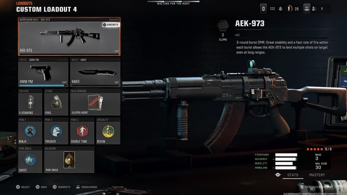 Best AEK-973 loadout in Black Ops 6: Class setup, attachments, perks