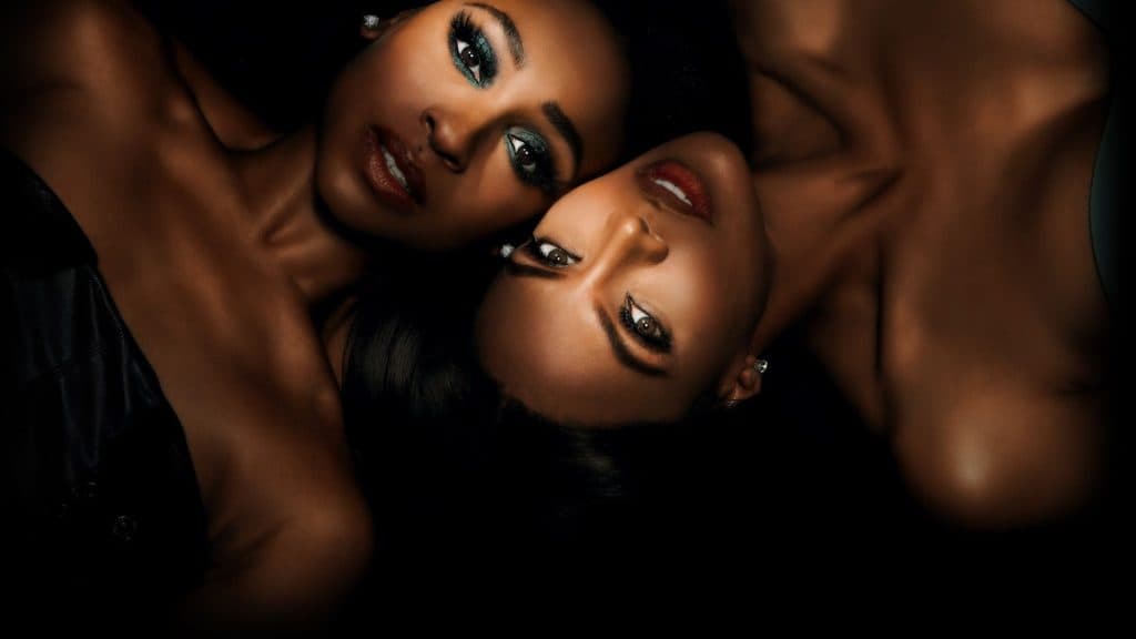 What is Beauty in Black on Netflix about? Taylor Polidore as Kimmie and Crystle Stewart as Mallory