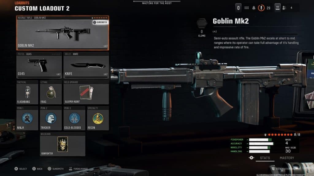 Goblin MK2 loadout in Black Ops 6