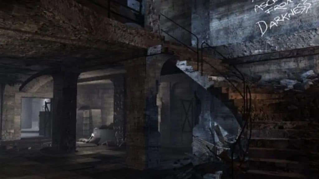 World at War Zombies map