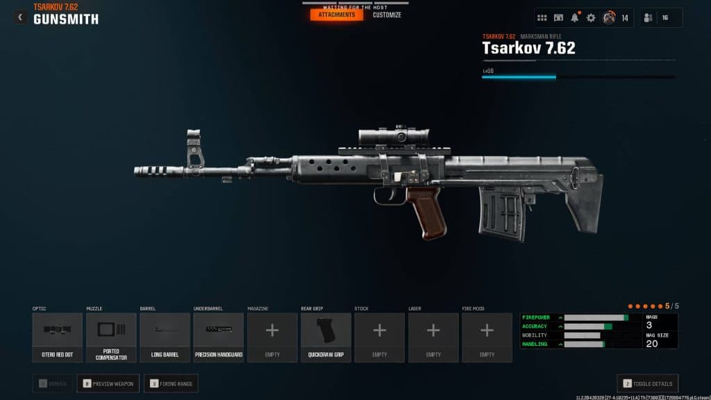 The best Tsarkov 7.62 loadout in Black Ops 6.