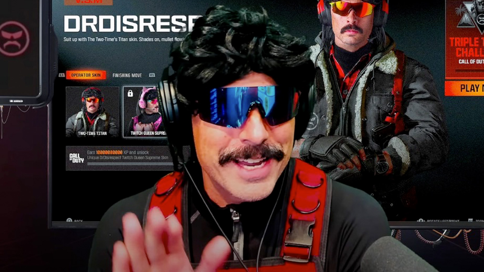 Dr Disrespect gana más de 20.000 dólares en donaciones a pesar de que YouTube niega la solicitud de socio