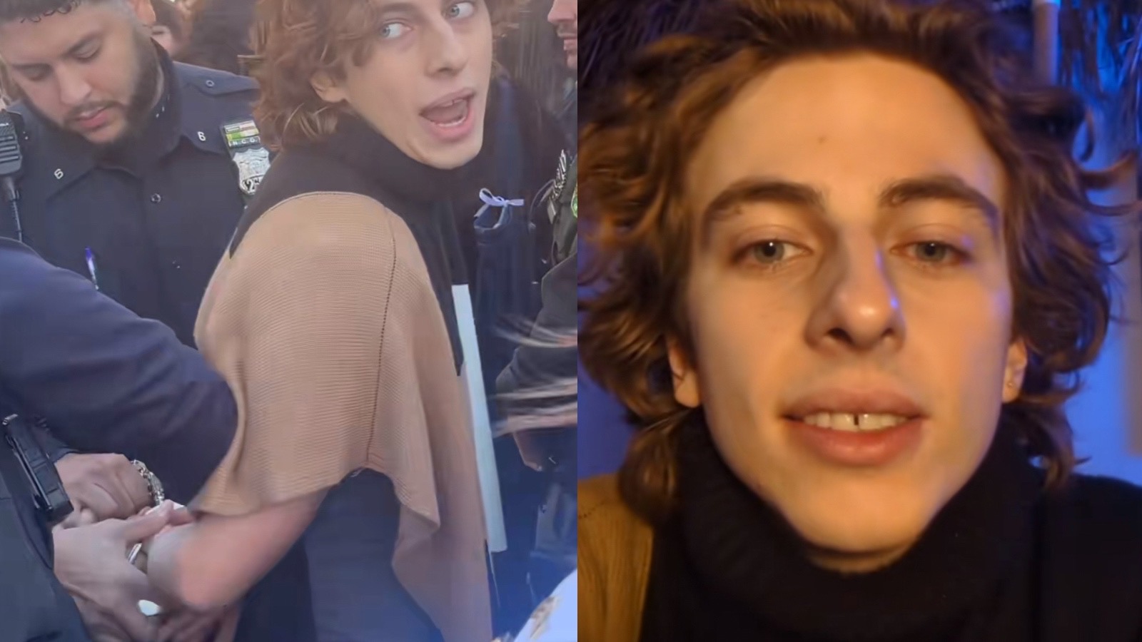 El doble viral de Timothée Chalamet rompe el silencio sobre un arresto “absolutamente salvaje”