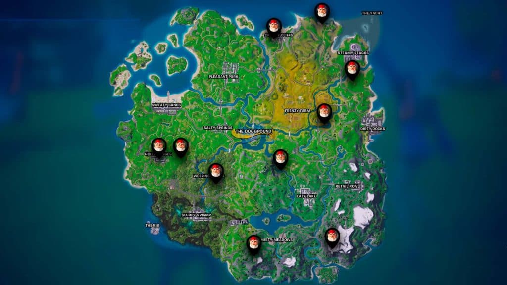 gnome map Fortnite