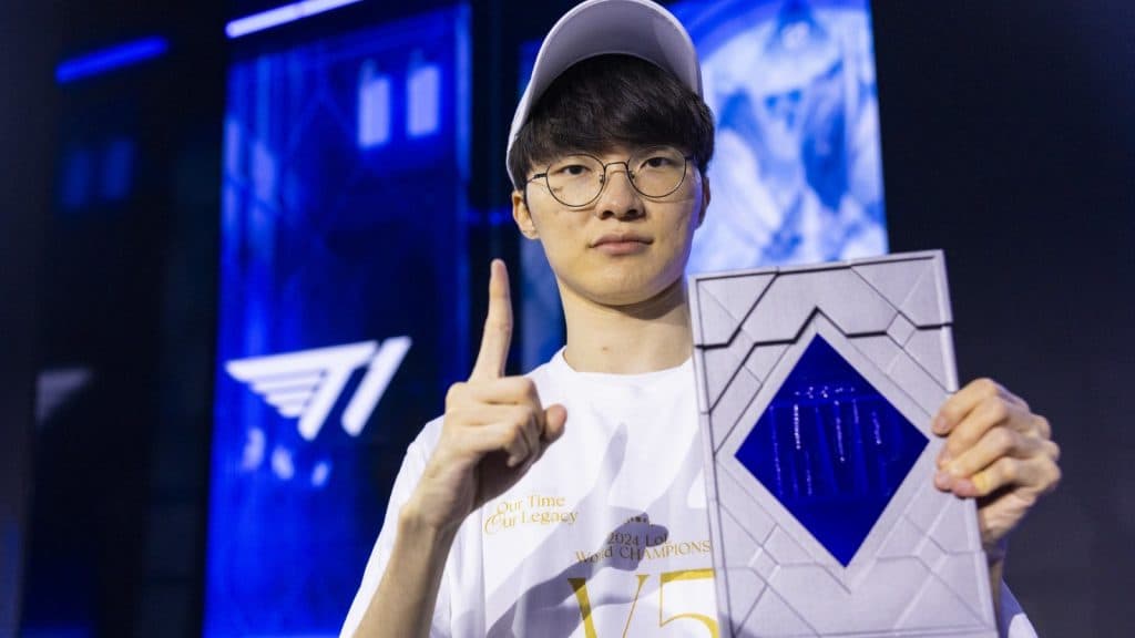 Faker Worlds 2024 MVP