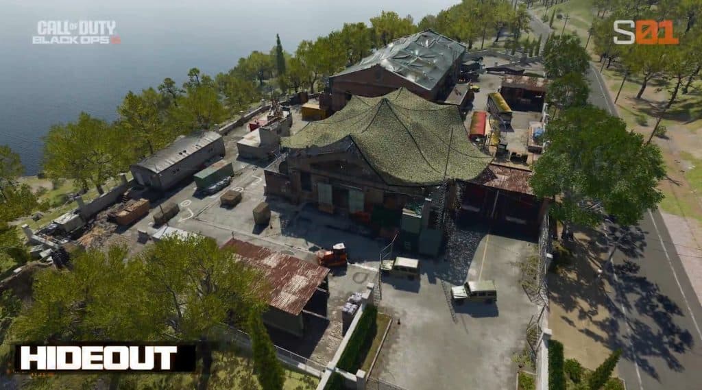 Hideout map in Black Ops 6