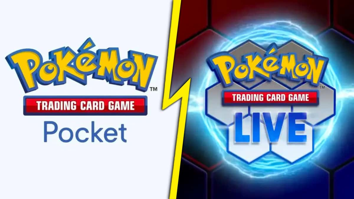 Pokemon TCG Pocket vs Pokemon TCG Live games.