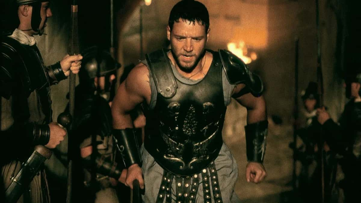 Russell Crowe in Gladiator