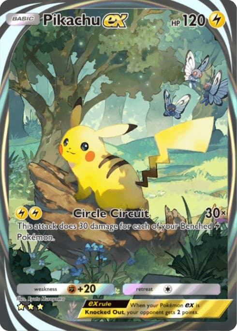 pokemon tcg pocket pikachu ex