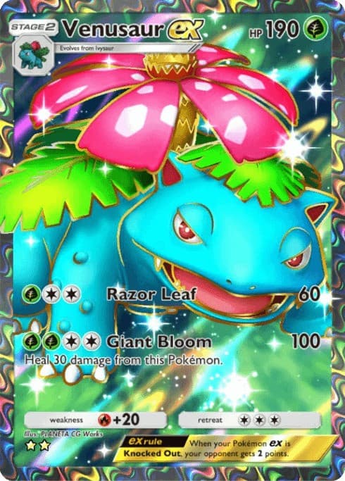 pokemon tcg pocket venusaur ex