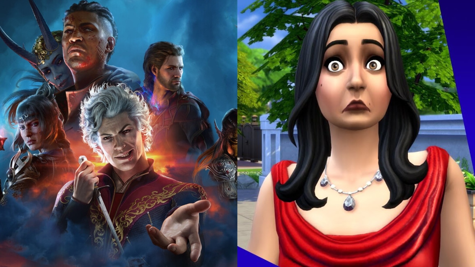 El DLC Vida y Muerte de Los Sims 4 tiene una atrevida referencia a Baldur's Gate 3