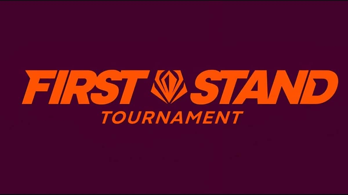 The First Stand tournament in League of Legends