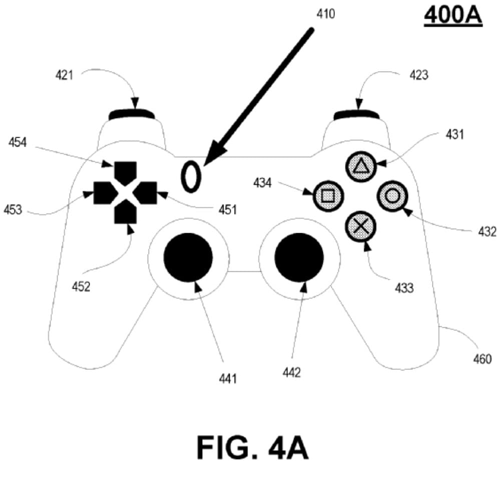 Sony new controller patent