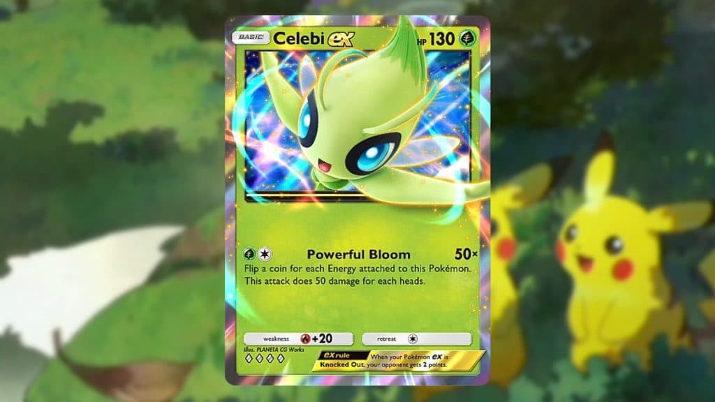 Celebi ex Pokemon TCG Pocket