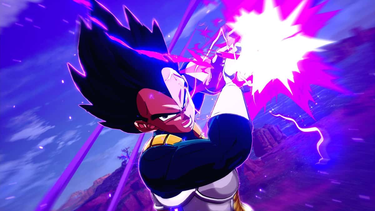 Vegeta in Dragon Ball Sparking Zero