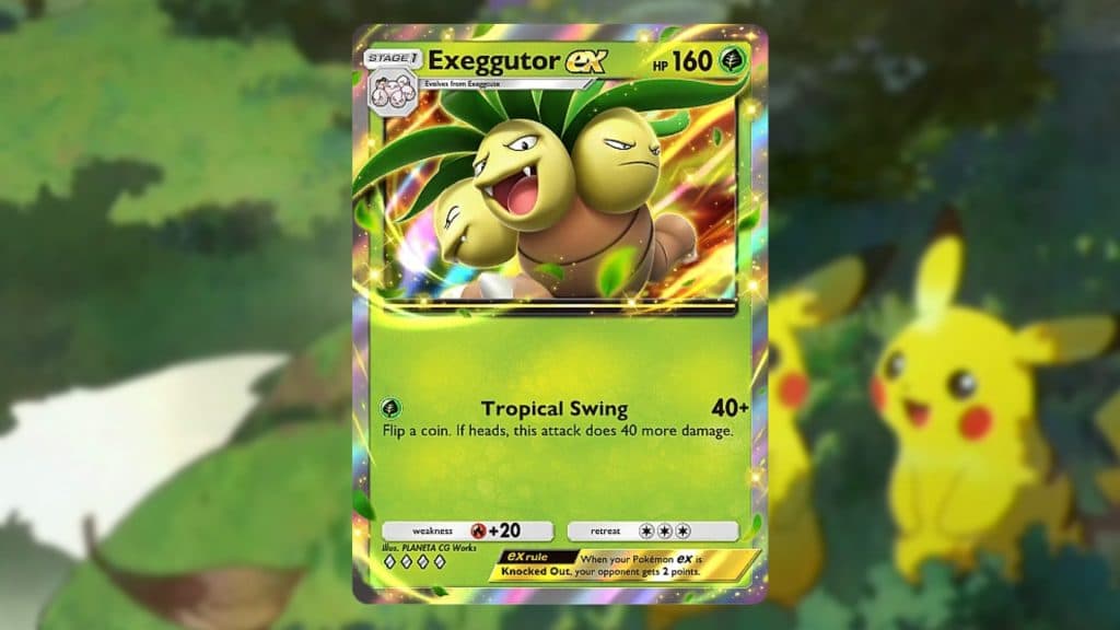 Exeggutor ex Pokemon TCG Pocket