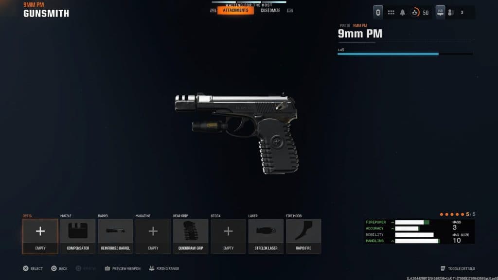 9MM PM Loadout in Black Ops 6