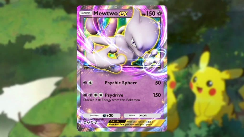 Mewtwo ex Pokemon TCG Pocket