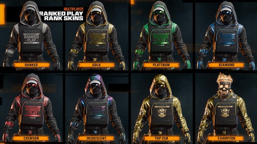 Black Ops 6 ranked rewards