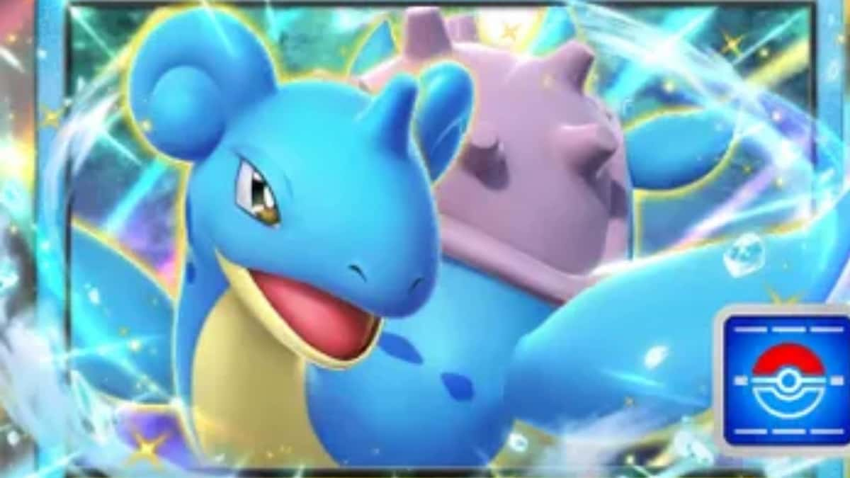 Lapras ex card art