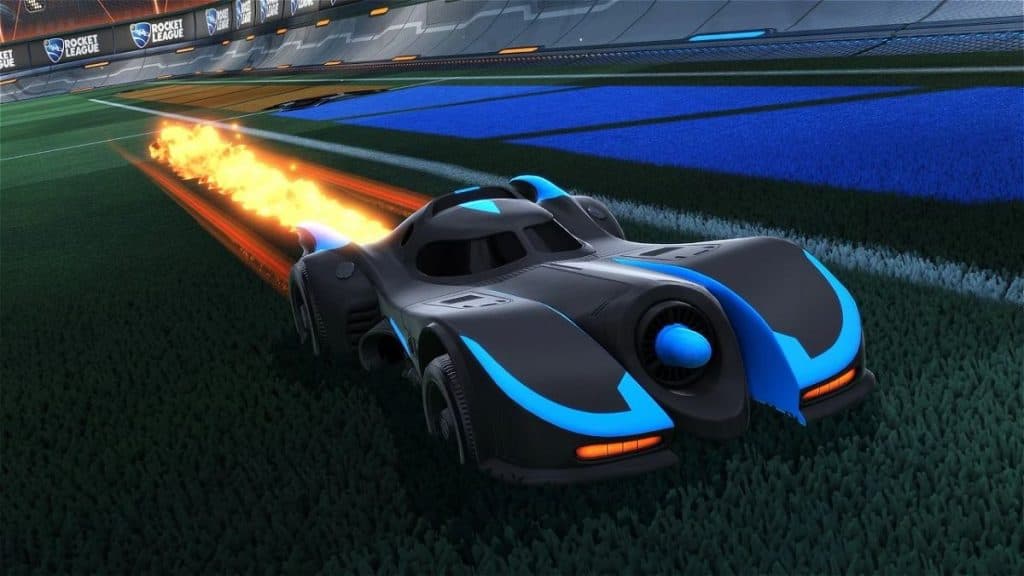 Batmobile in Rocket League