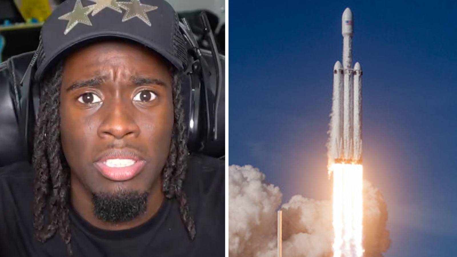 Kai Cenat calls on Elon Musk to help him become first creator to stream in space