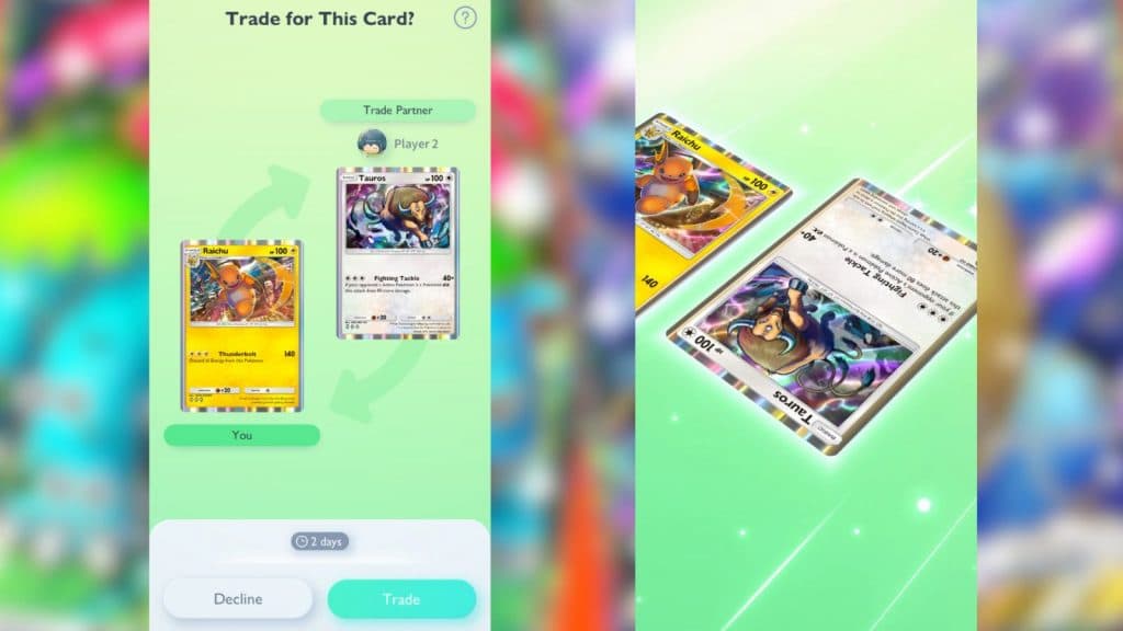 Pokemon TCG Pocket trading