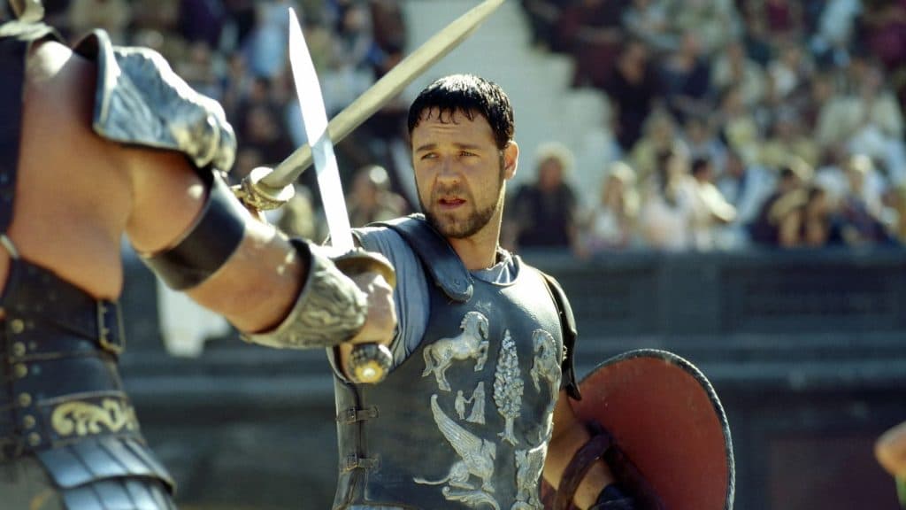 Russell Crowe in Gladiator