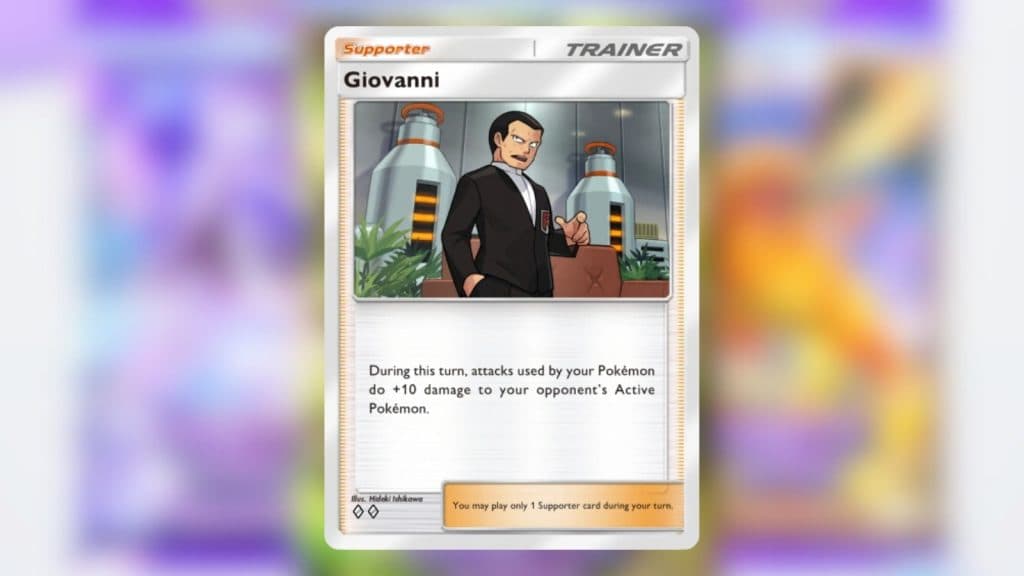 Pokemon TCG Pocket Giovanni