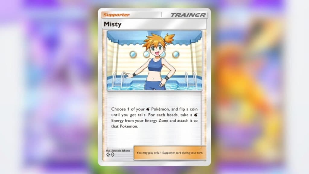 Pokemon TCG Pocket Misty