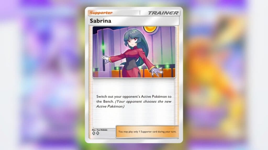 Pokemon TCG Pocket Sabrina