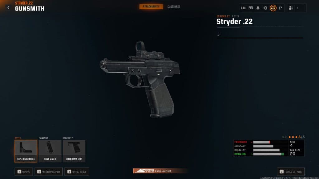 black ops 6 ranked play stryder 22 loadout